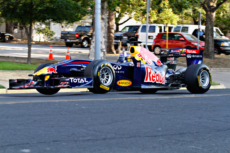 Illustration for article titled Red Bull Austin F1 David Coulthard Texas